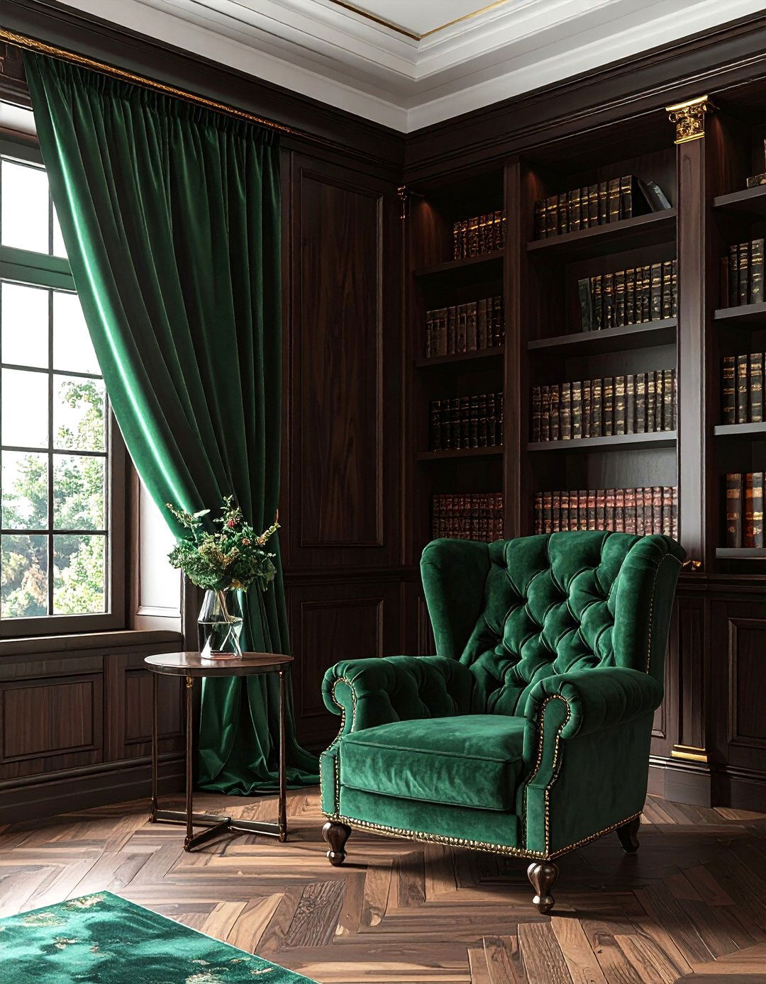 Velvet roman shade - 30 roman shade ideas