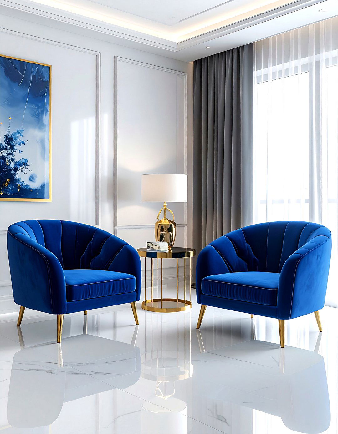 Velvet seating area - 30 trending decor ideas