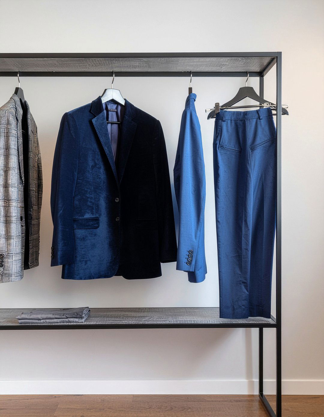 Velvet suit hangers - 30 bedroom velvet hangers