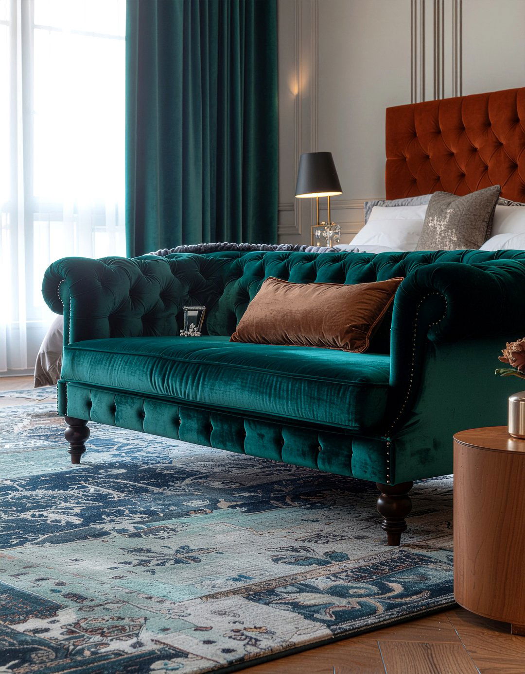 Velvet upholstered board - 30 bedroom bulletin boards