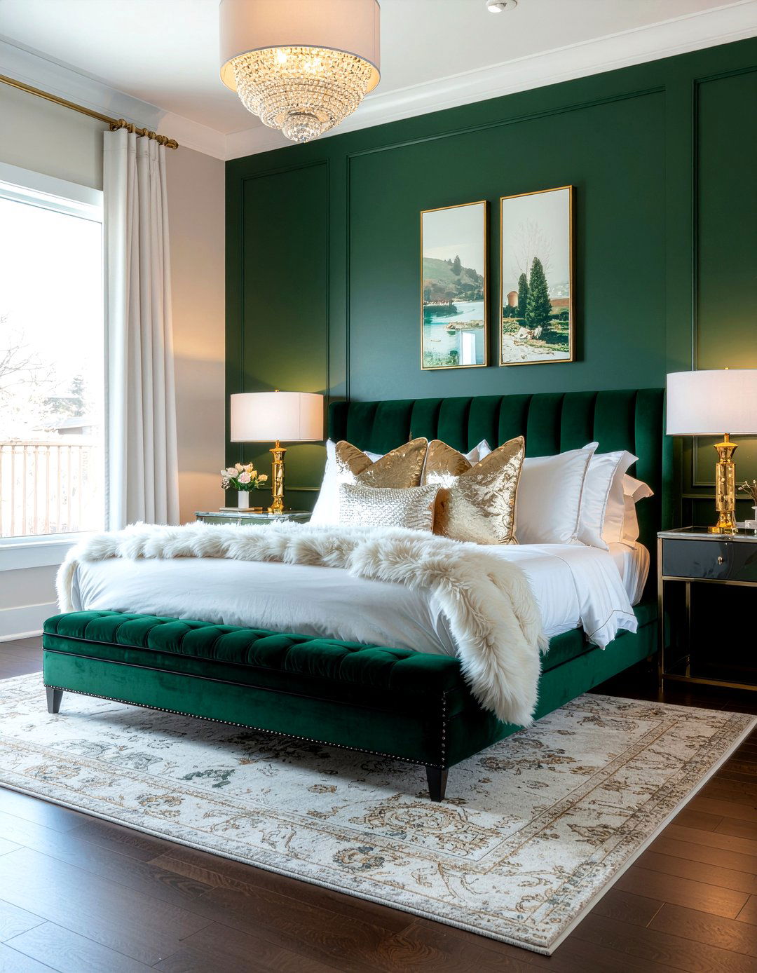 Velvet upholstered daybed - 30 bedroom daybed ideas