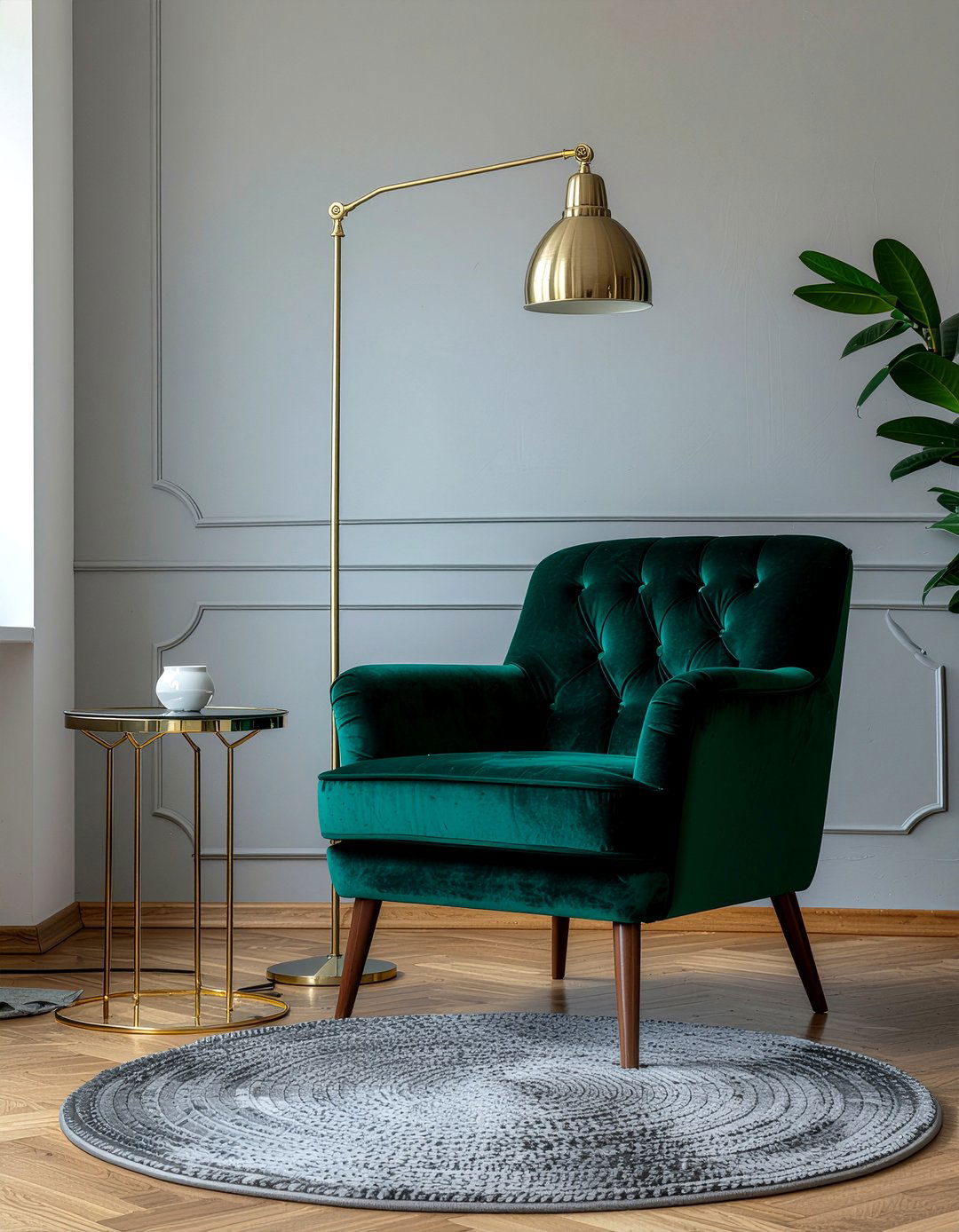 Velvet upholstery fabric - 30 emerging decor trend ideas