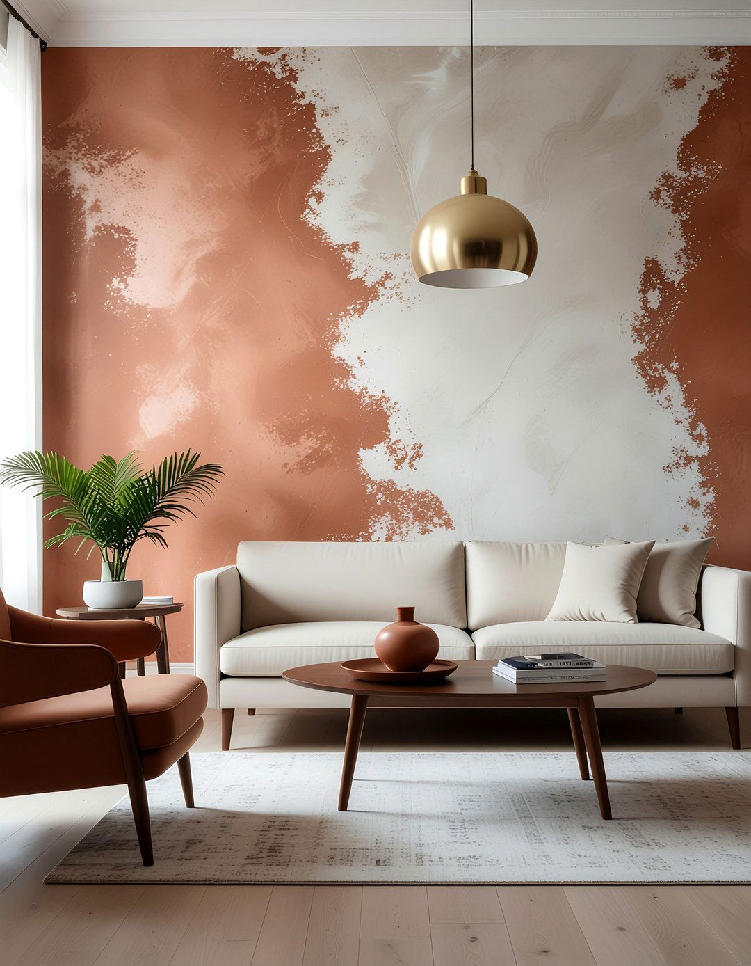 Venetian plaster - 30 living room accent walls