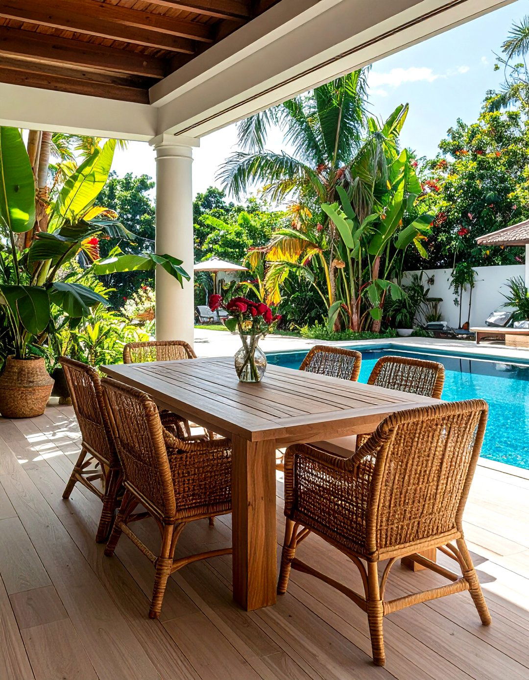 Veranda Dining Area - 30 Brazilian dining room ideas