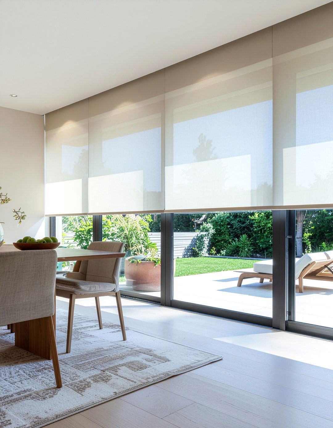 Vertical Blind Alternatives - 30 dining room window treatment ideas