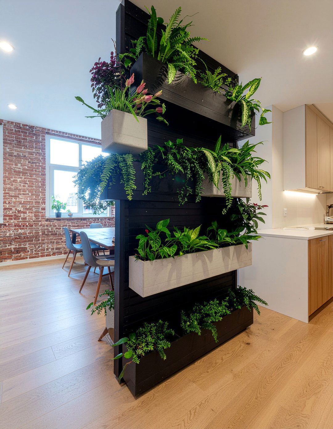 Vertical Garden Partition - 30 living room room dividers