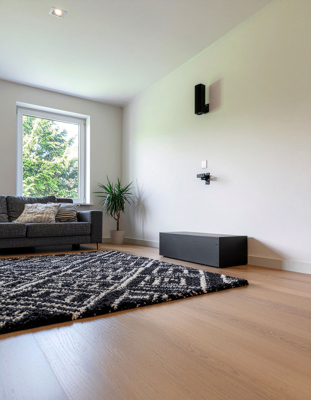 Vertical Speaker Mounting - 30 living room surround sound ideas