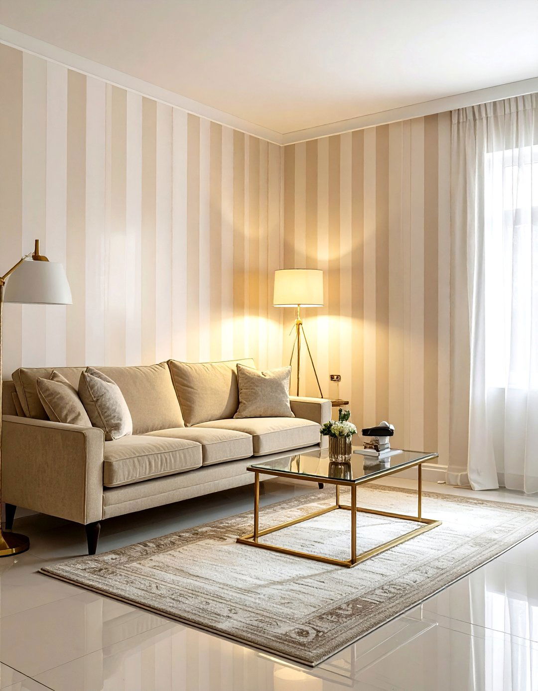 Vertical Striped Wallpaper - 30 striped wallpaper ideas