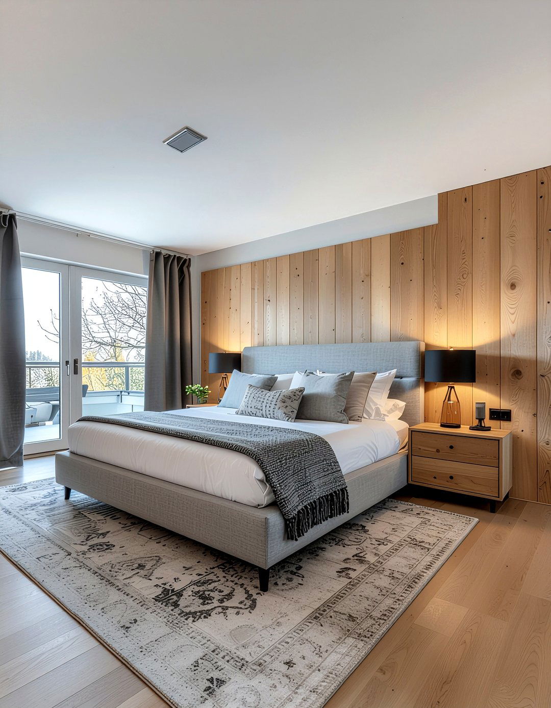 Vertical Wood Slat Wall - 30 focal point ideas