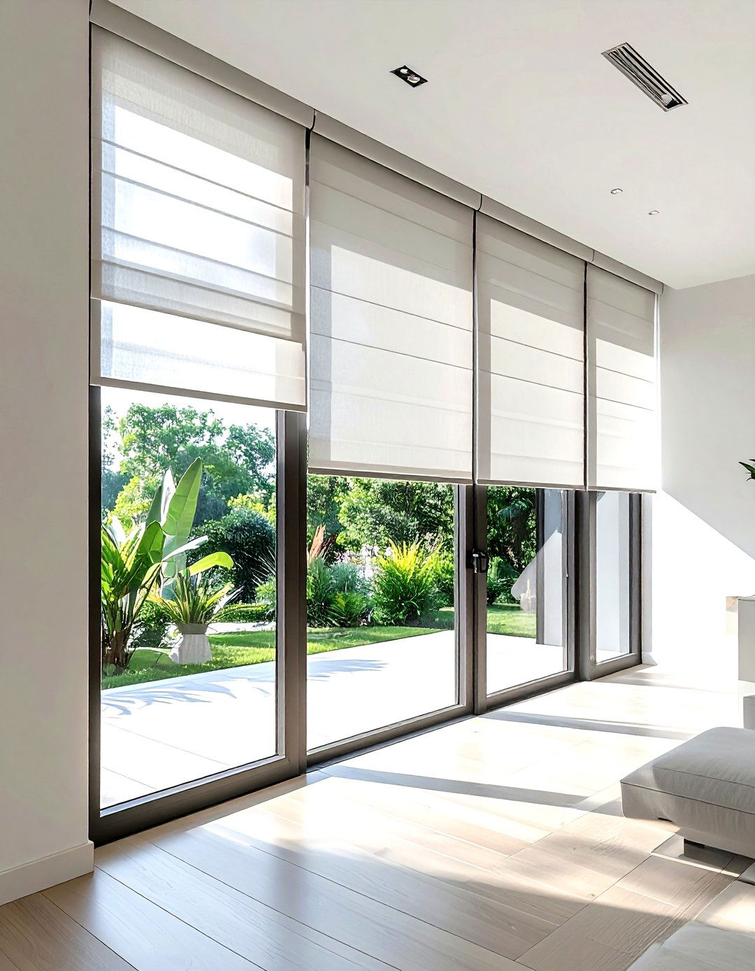 Vertical blinds - 30 living room window treatments