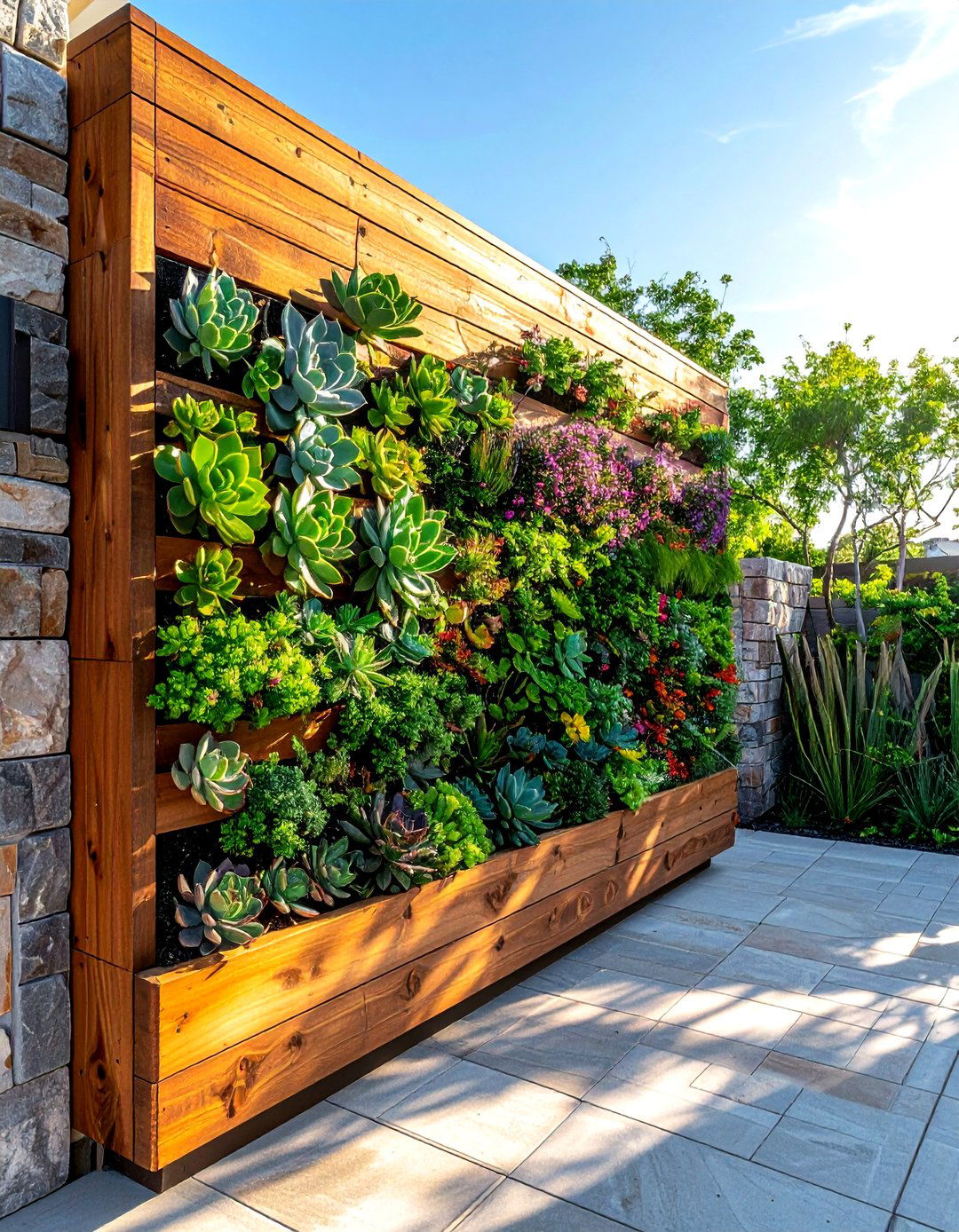 Vertical garden - 30 one-day decor project ideas