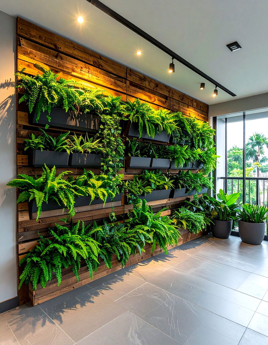 Vertical garden balcony - 30 small balcony ideas