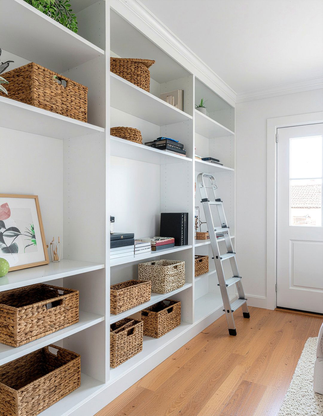 Vertical storage for bedroom - 30 oddly shaped bedroom ideas