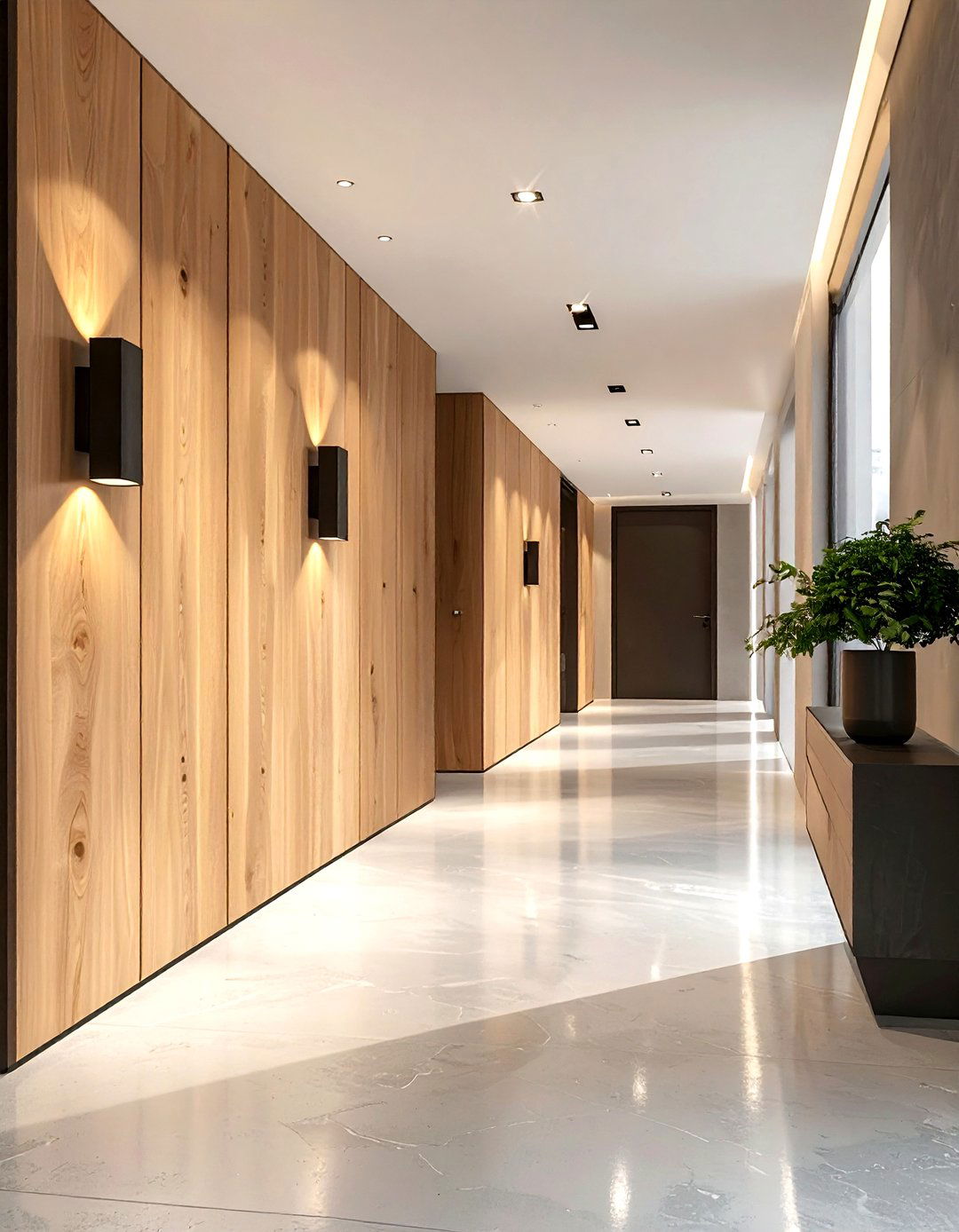 Vertical wood paneling - 30 wood accent ideas