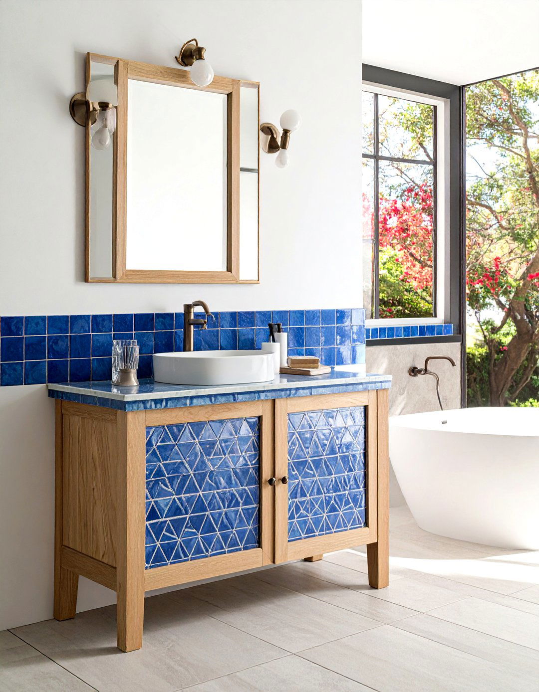 Vessel Sink Double Vanity - 30 double vanity ideas