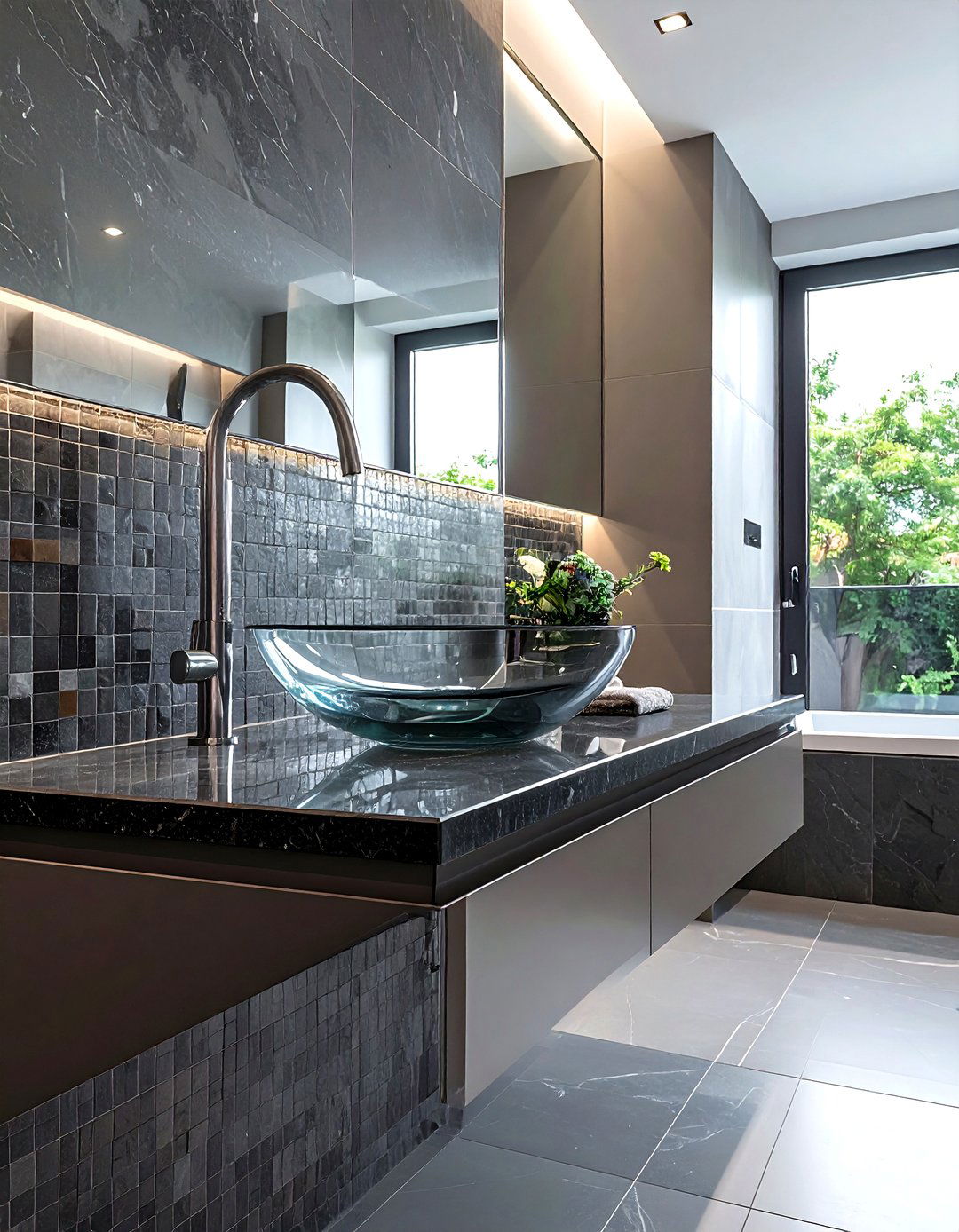 Vessel Sink Wall Mounted Faucet - 30 wall-mounted faucet ideas