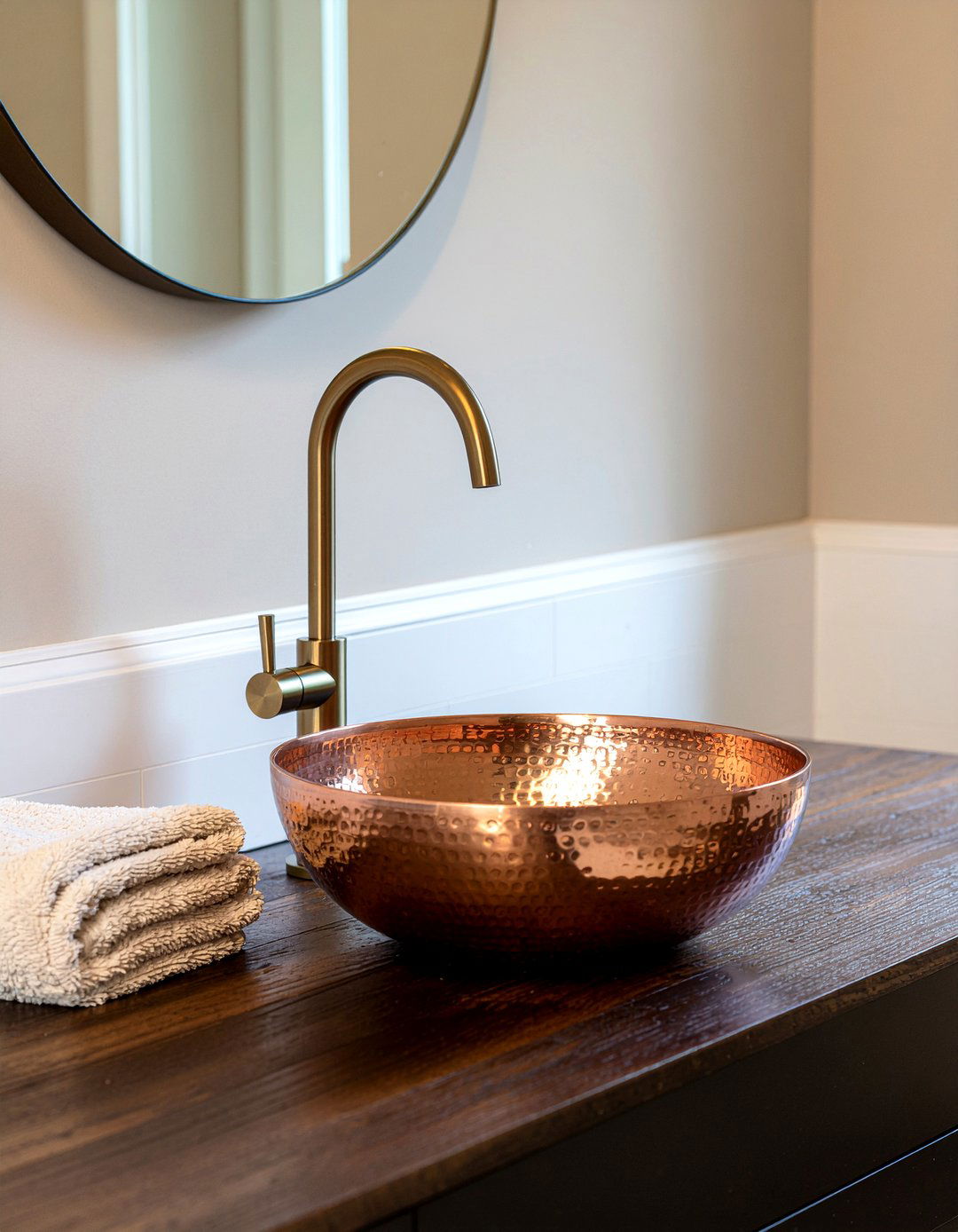 Vessel Sink - 30 bathroom focal point ideas