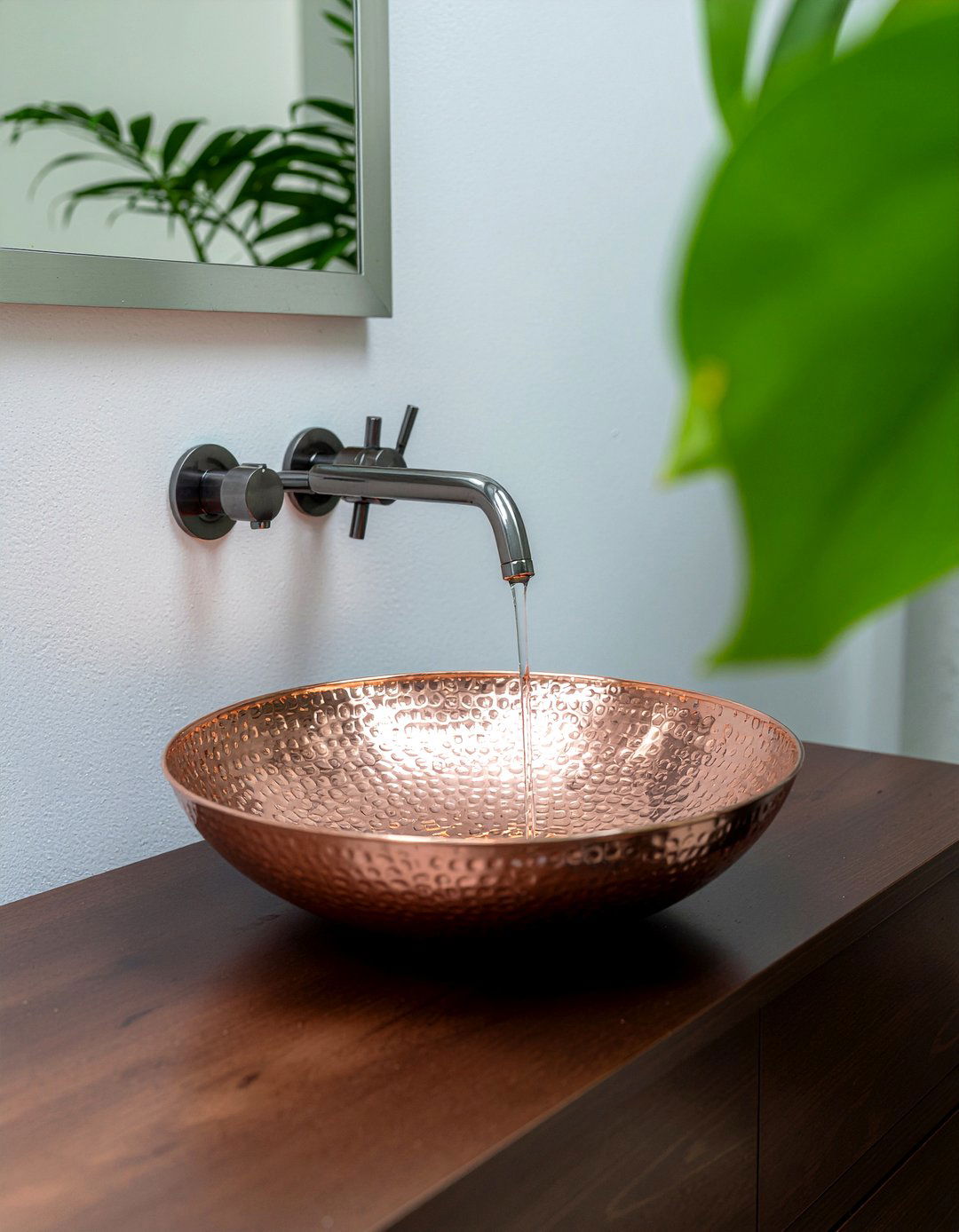 Vessel sink - 30 bathroom makeover ideas