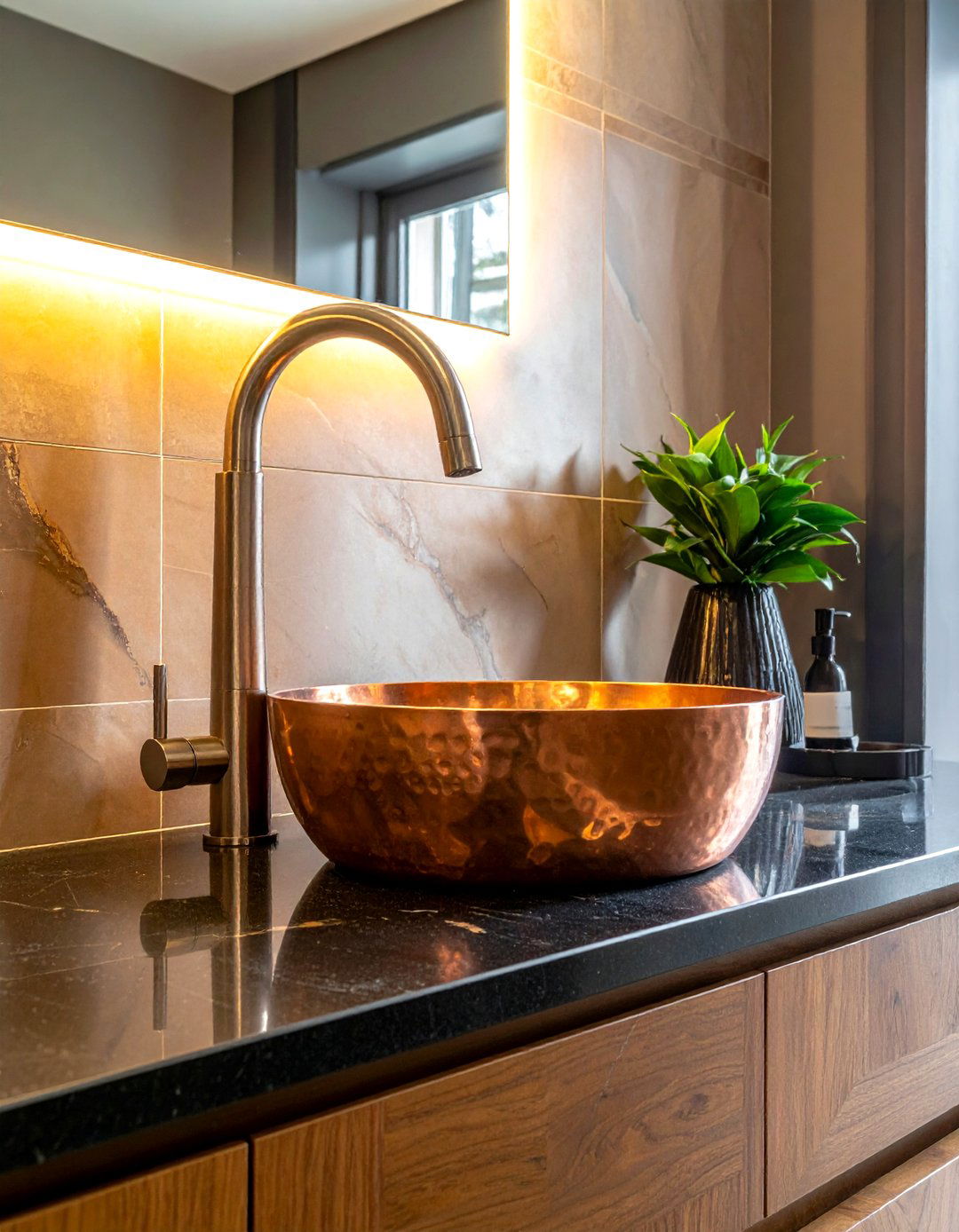 Vessel sink faucet - 30 brushed nickel faucet ideas