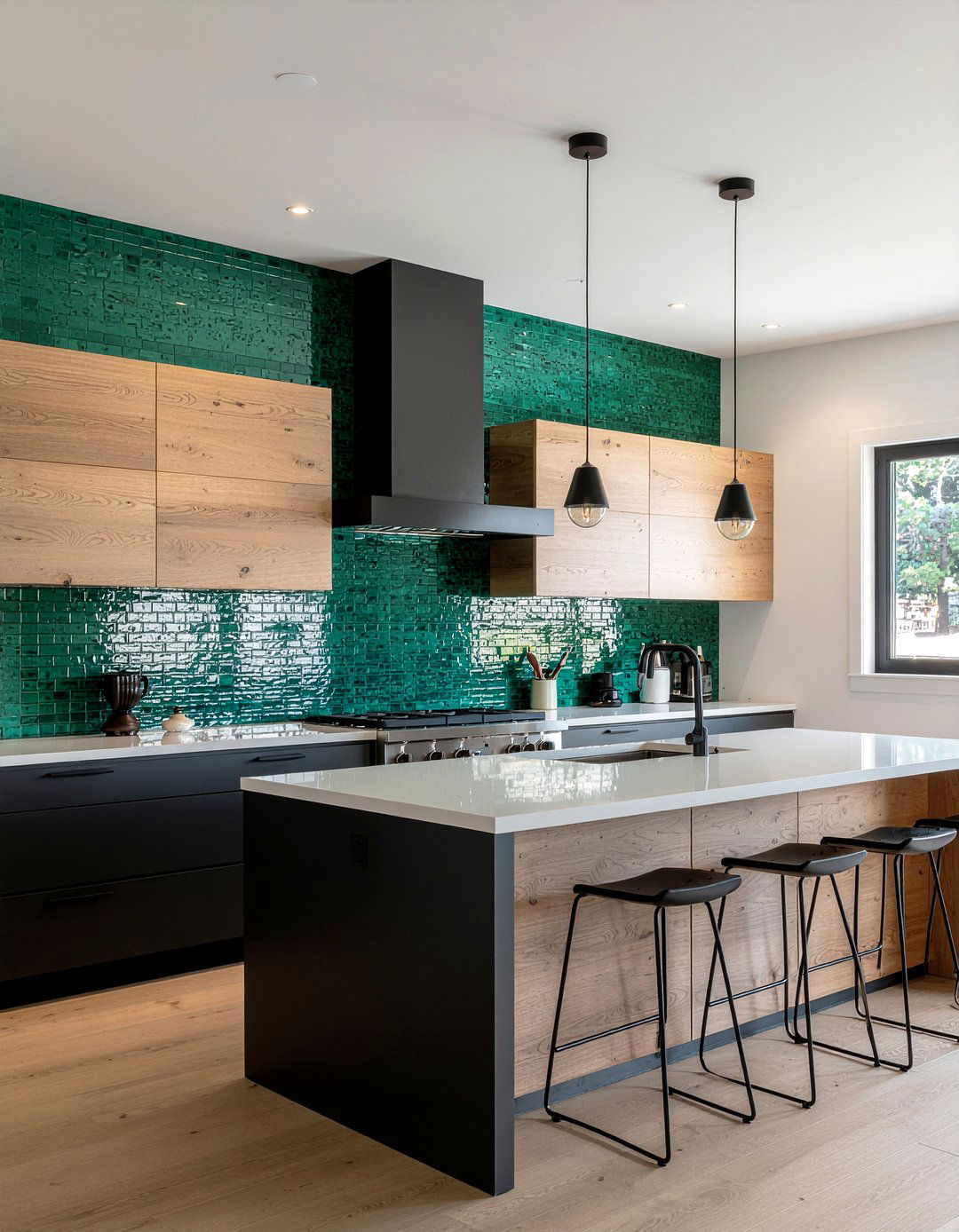 Vibrant Backsplash - 30 bold kitchen ideas