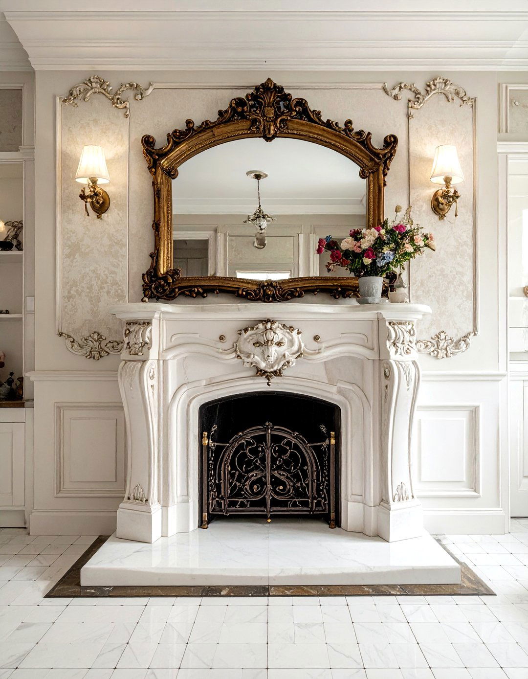 Victorian Bathroom Fireplace - 30 bathroom with fireplace ideas