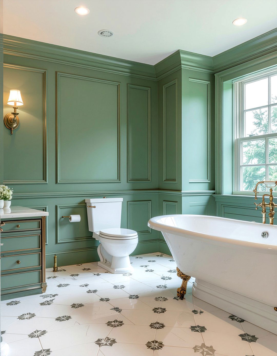 Victorian Bathroom Paneling - 30 bathroom paneling ideas