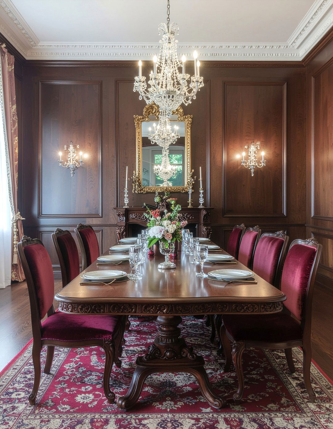 Victorian Dining Room - 30 dining room charm ideas