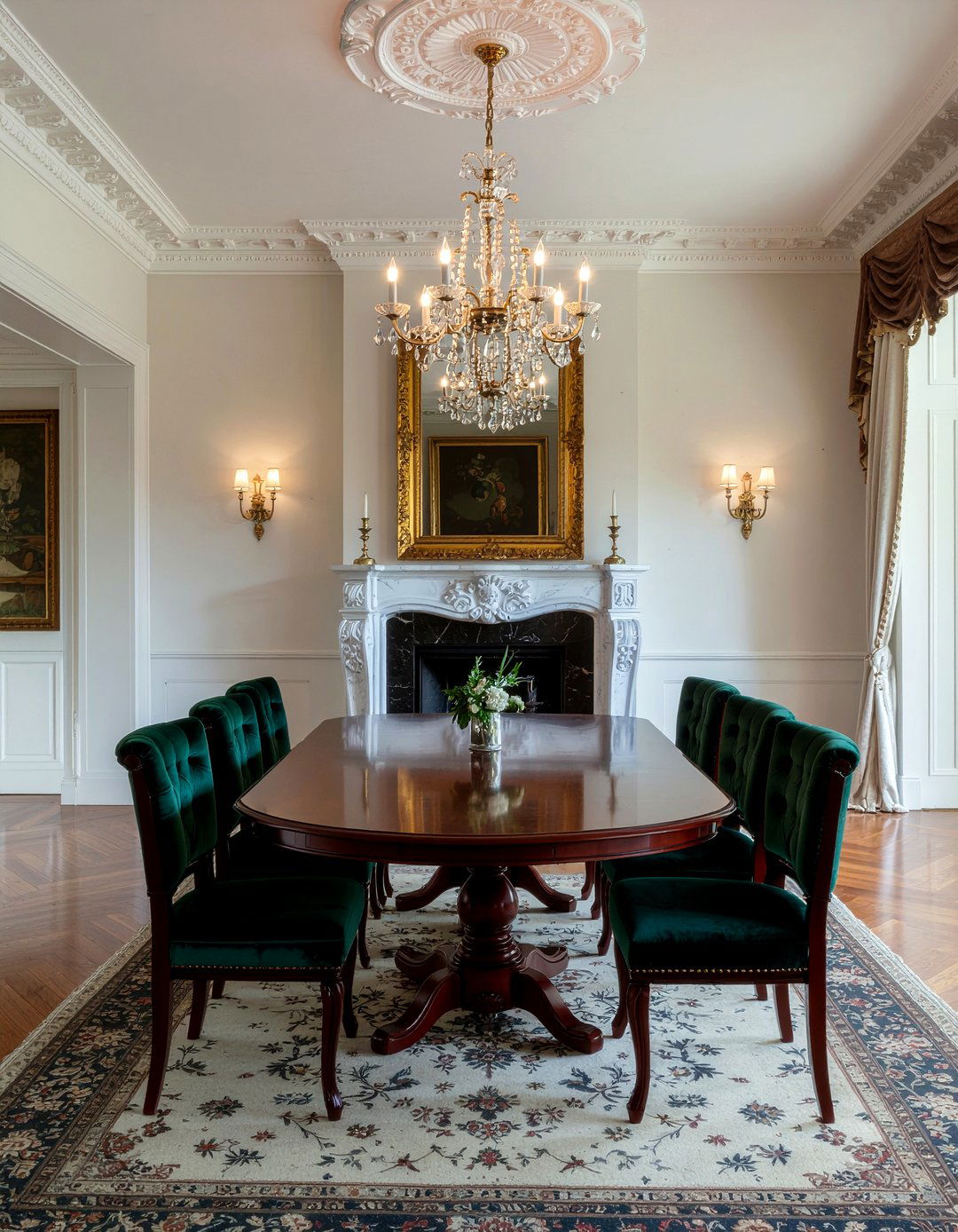 Victorian Dining Room - 30 European dining room ideas