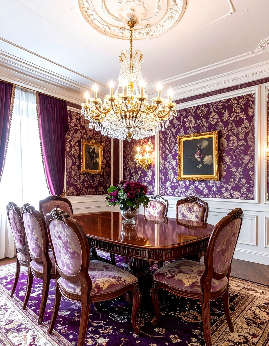 Victorian Dining Room - 30 layered dining room ideas