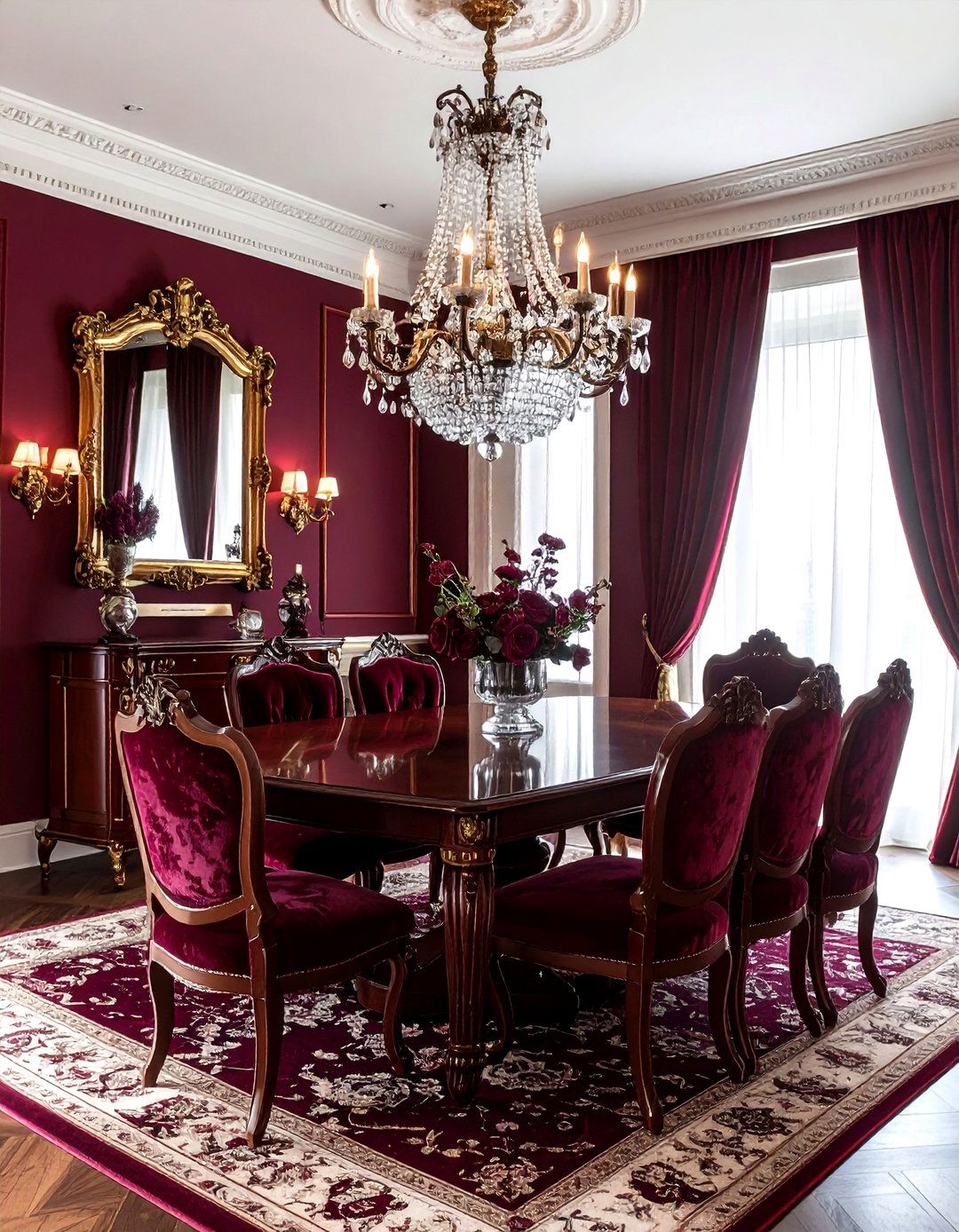 Victorian Dining Room - 30 antique dining room ideas
