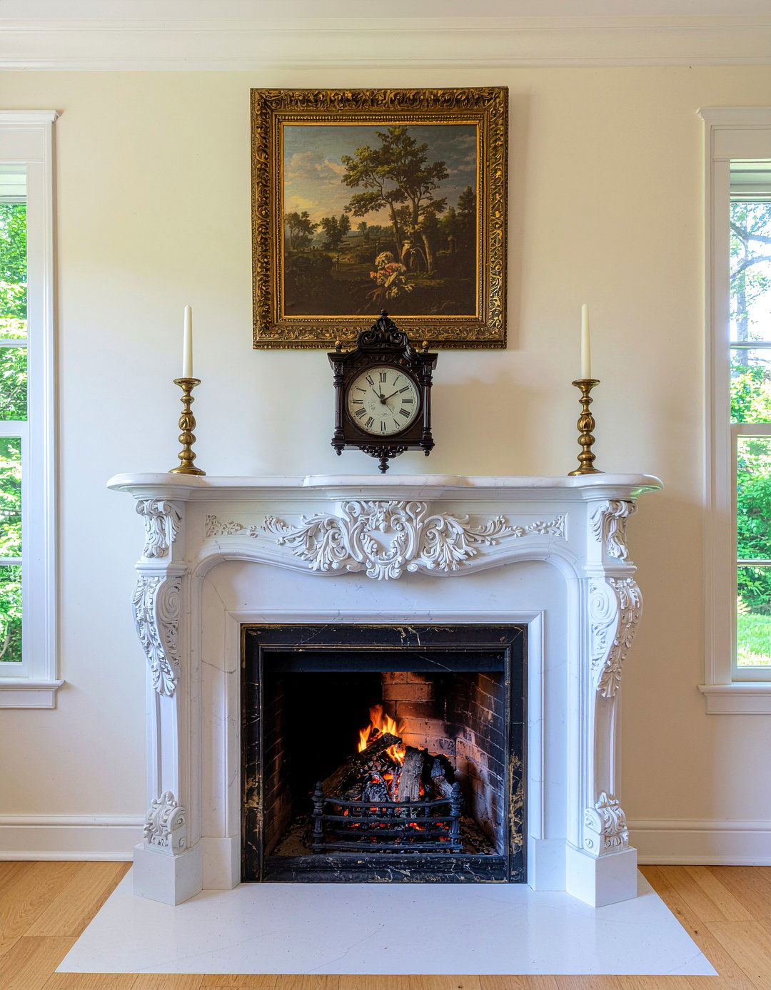 Victorian Fireplace Mantel - 30 living room Victorian furniture ideas
