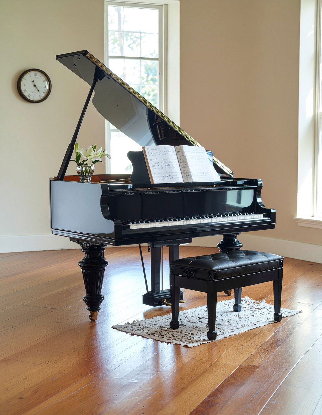 Victorian Grand Piano - 30 living room Victorian furniture ideas