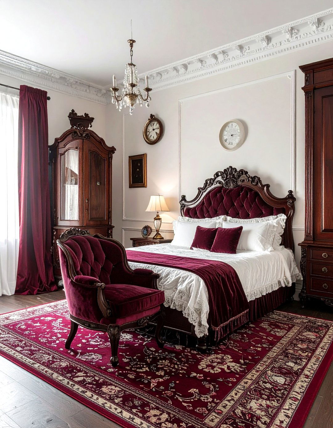 Victorian Inspired Bedroom - 30 bedroom conversation starter ideas