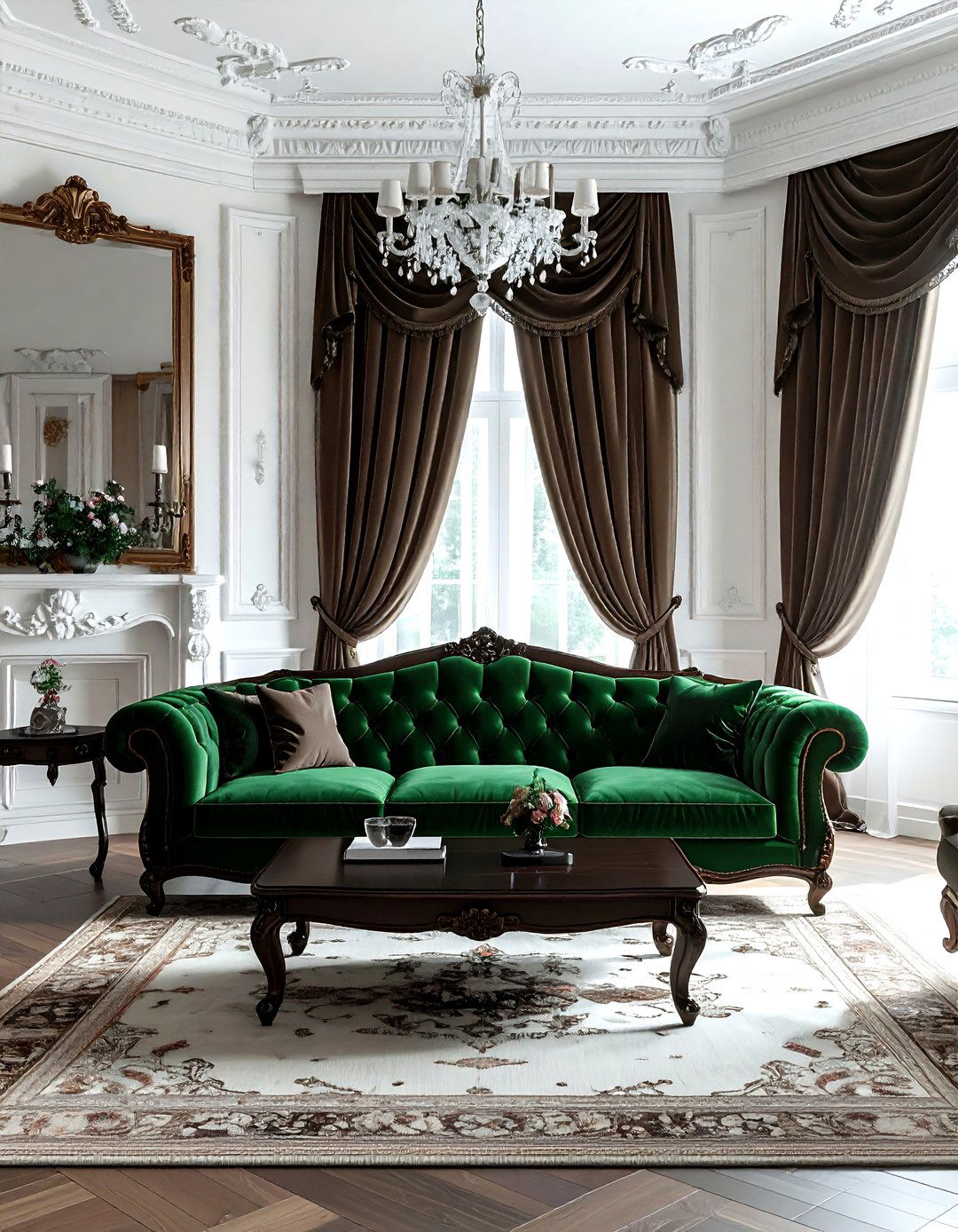 Victorian Living Room - 30 period home decor ideas