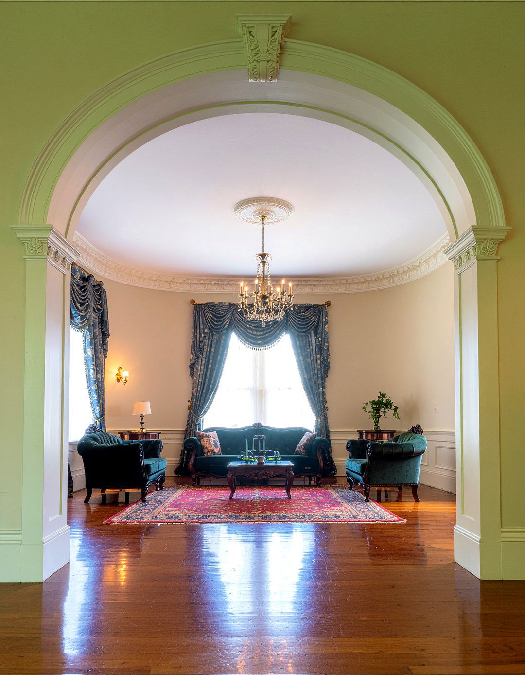 Victorian Living Room Arch - 30 living room archway ideas