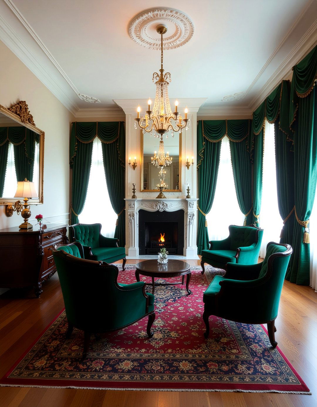 Victorian Living Room - 30 antique living room ideas