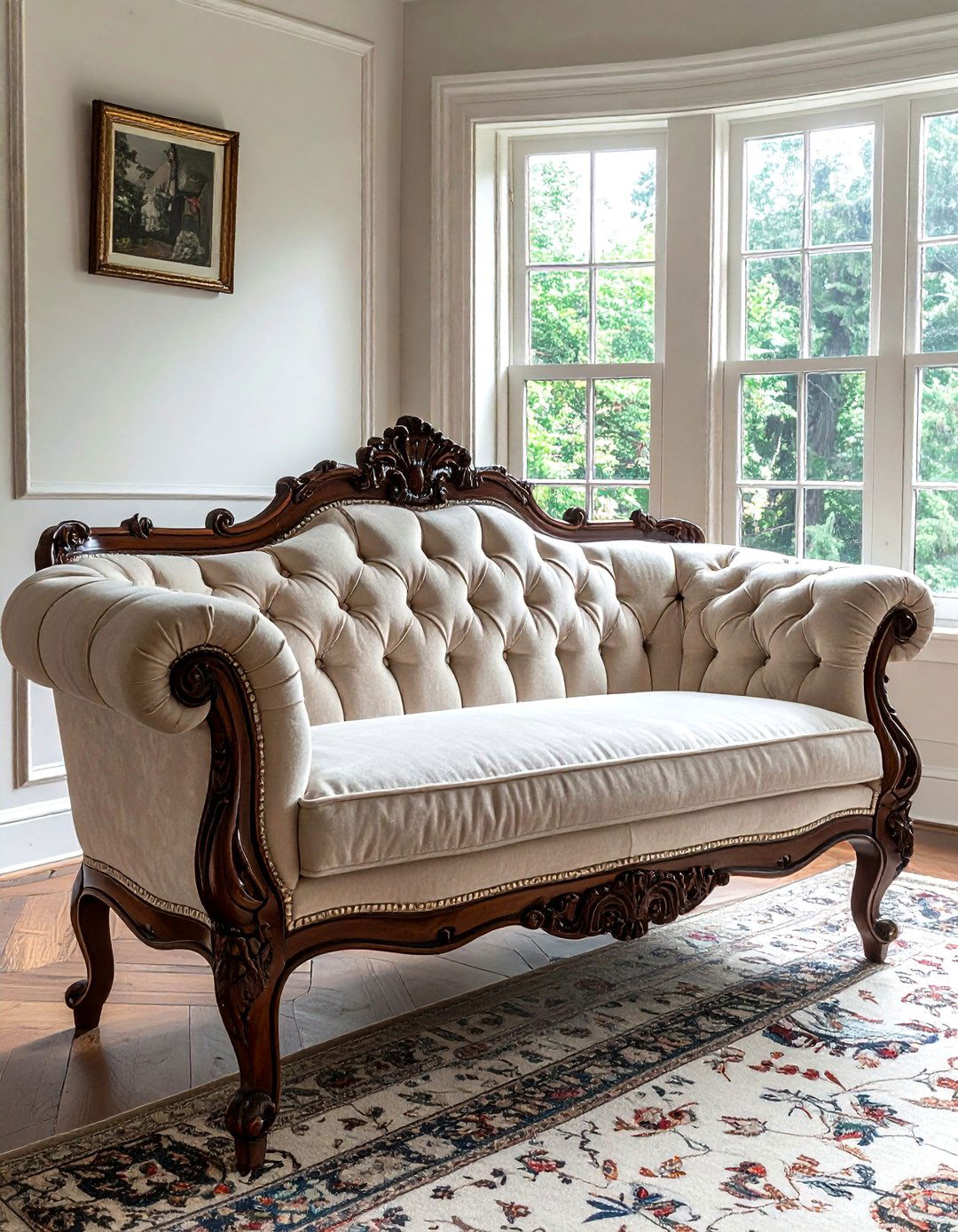 Victorian Settee - 30 secondhand bedroom ideas