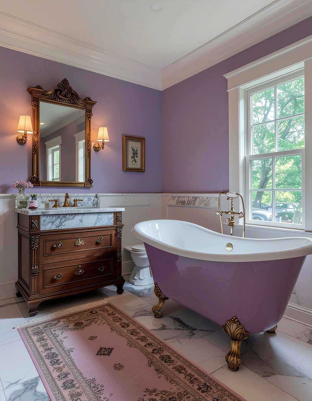 Victorian Style Bathroom - 30 cozy bathroom settings