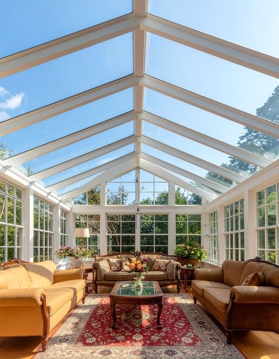 Victorian Style Conservatory - 30 conservatory living room ideas