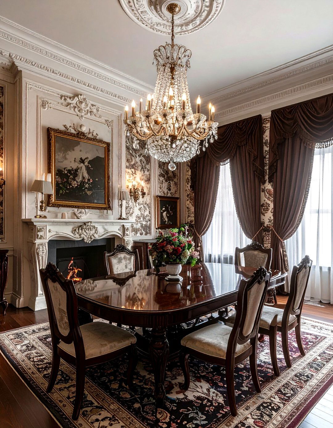 Victorian Style Dining Room - 30 bespoke dining room ideas