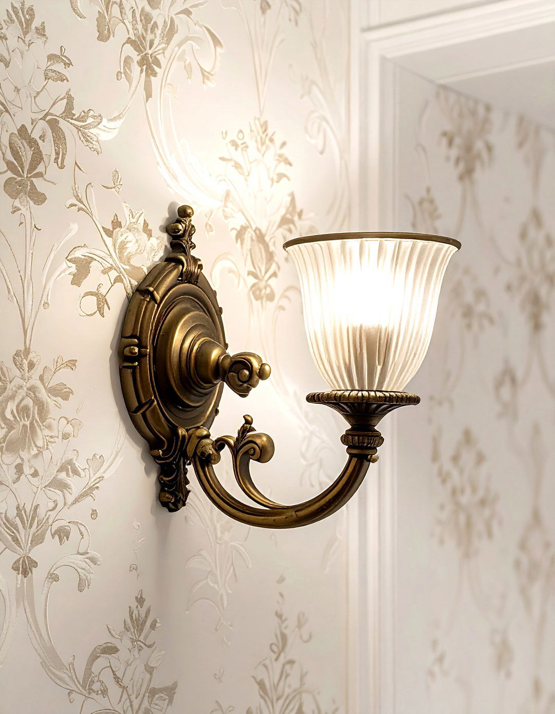 Victorian Wall Sconce - 30 Victorian bathroom ideas