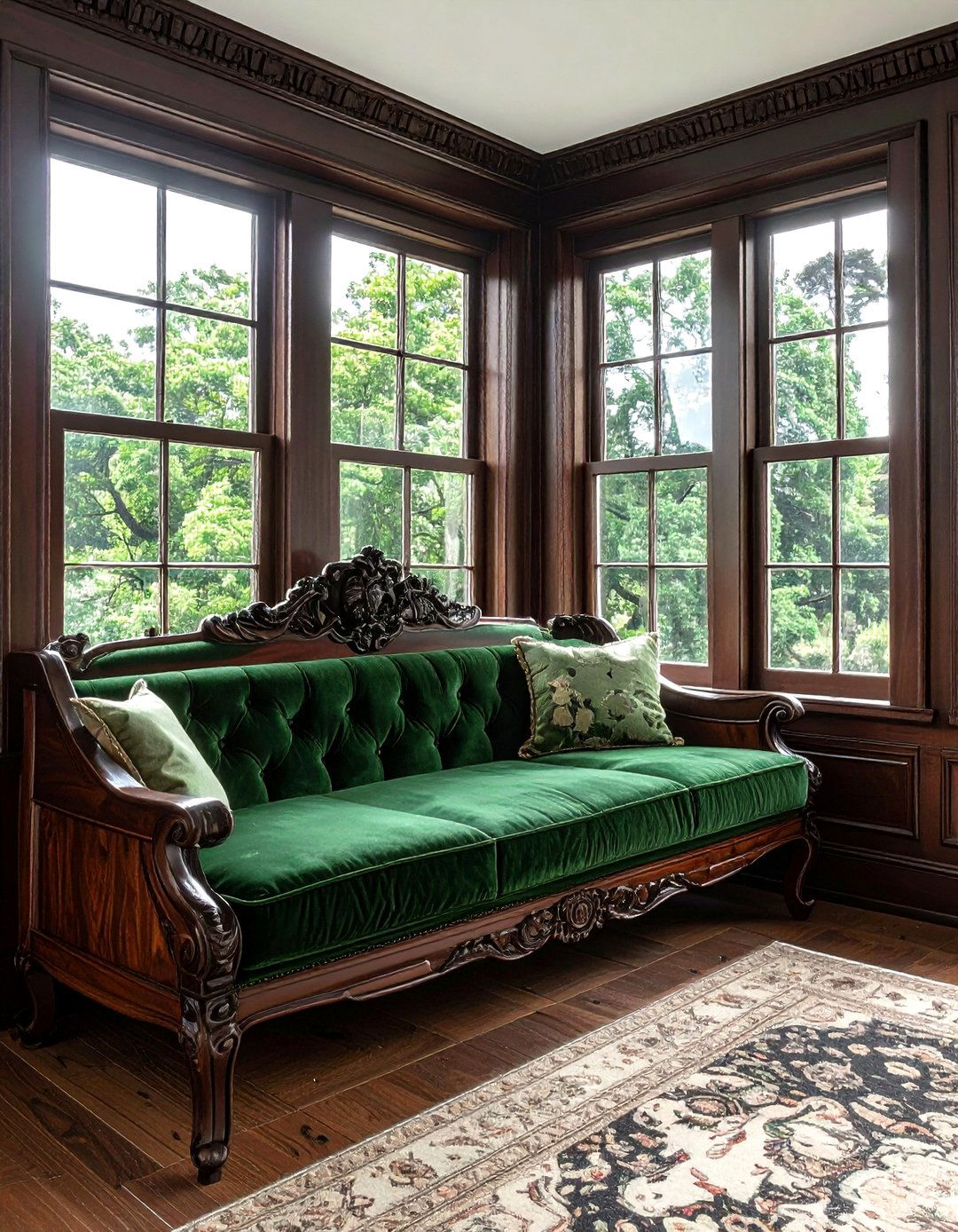 Victorian Window Seat Storage - 30 living room window seat storage