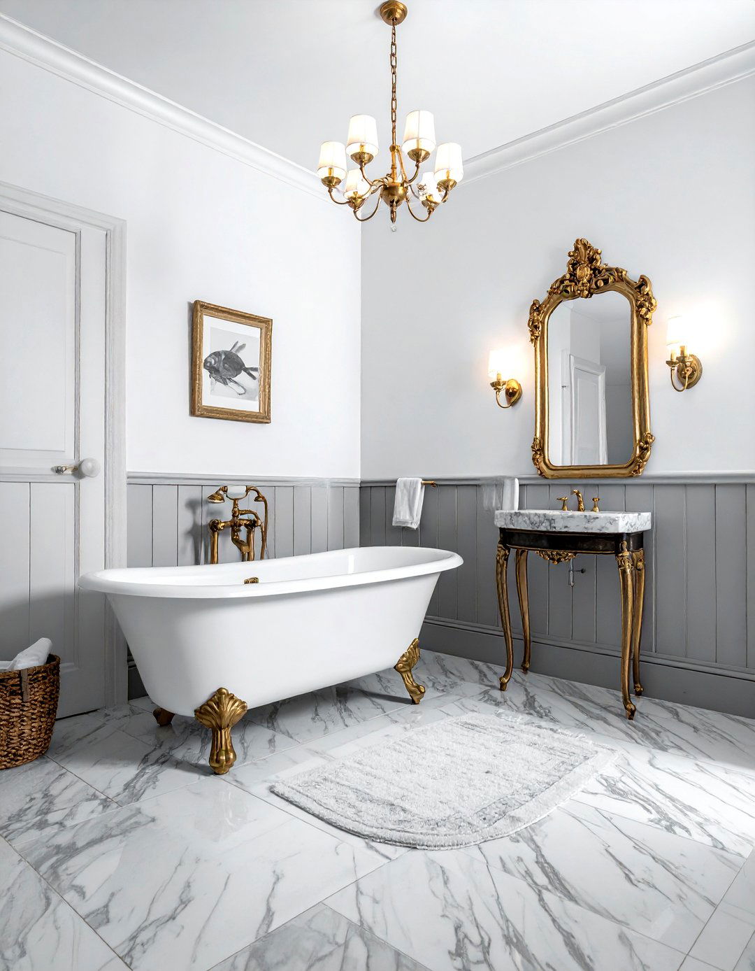 Victorian bathroom - 30 Victorian home decor ideas