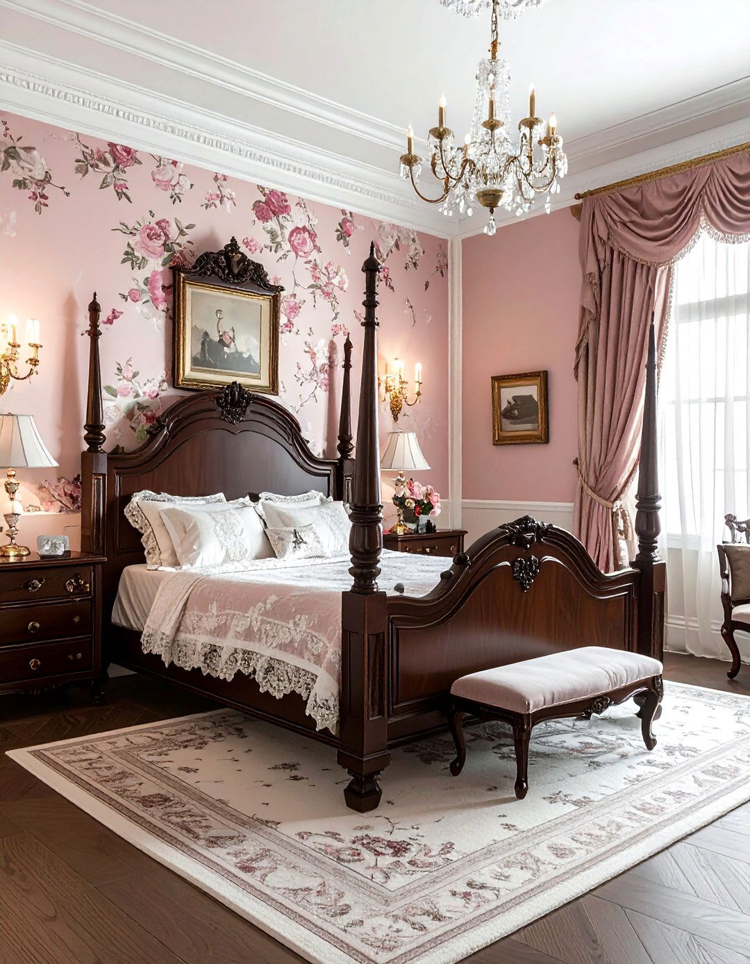 Victorian bedroom - 30 Victorian home decor ideas