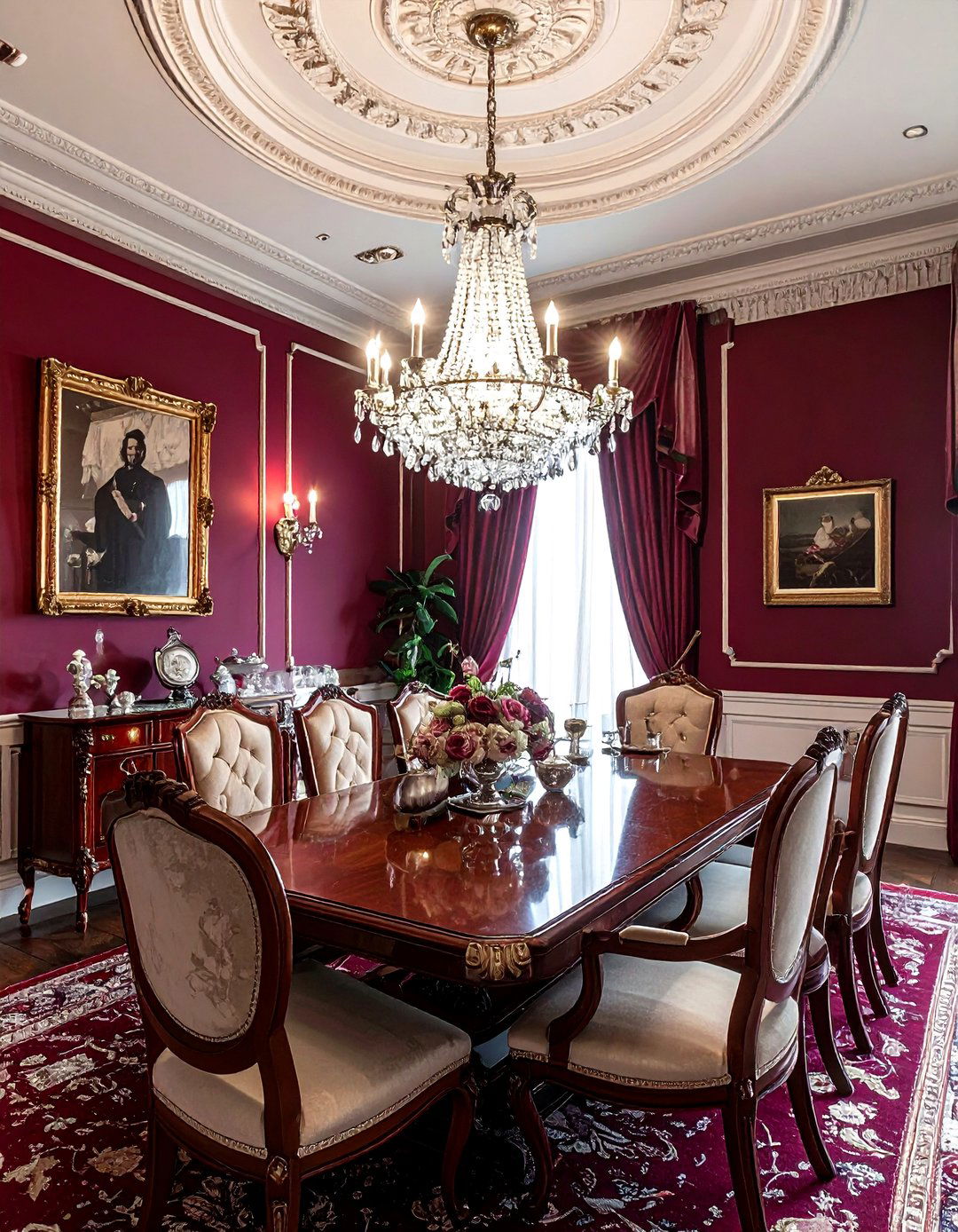 Victorian dining room - 30 Victorian home decor ideas