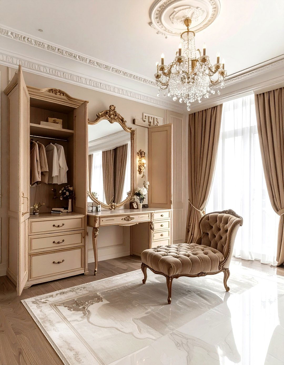 Victorian dressing room - 30 Victorian home decor ideas