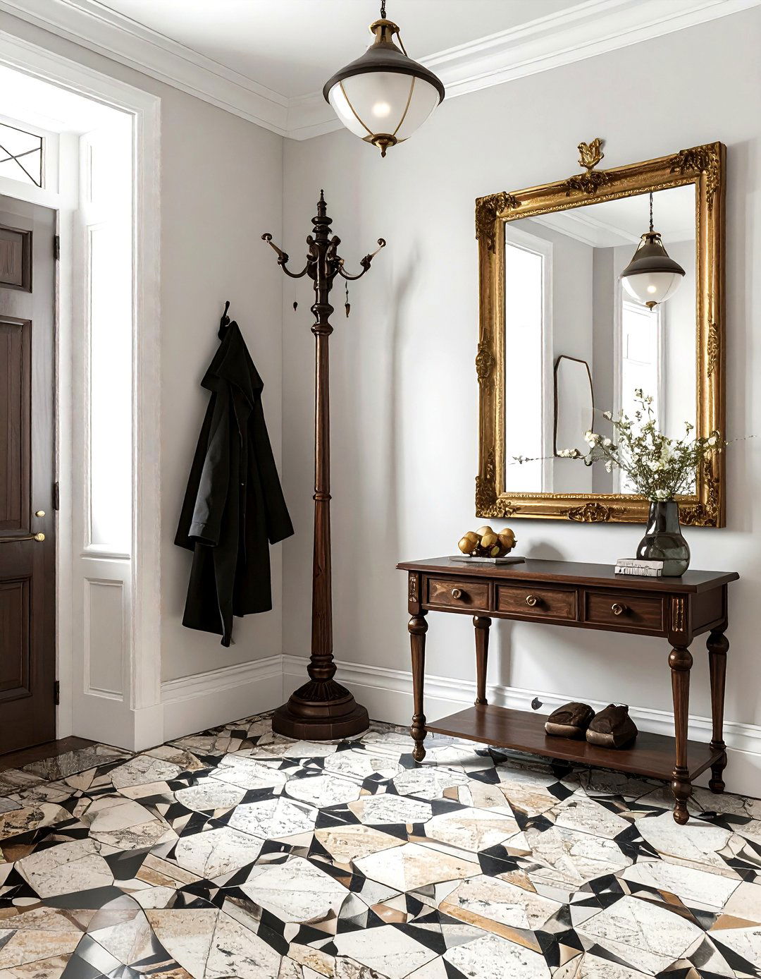 Victorian entryway - 30 Victorian home decor ideas