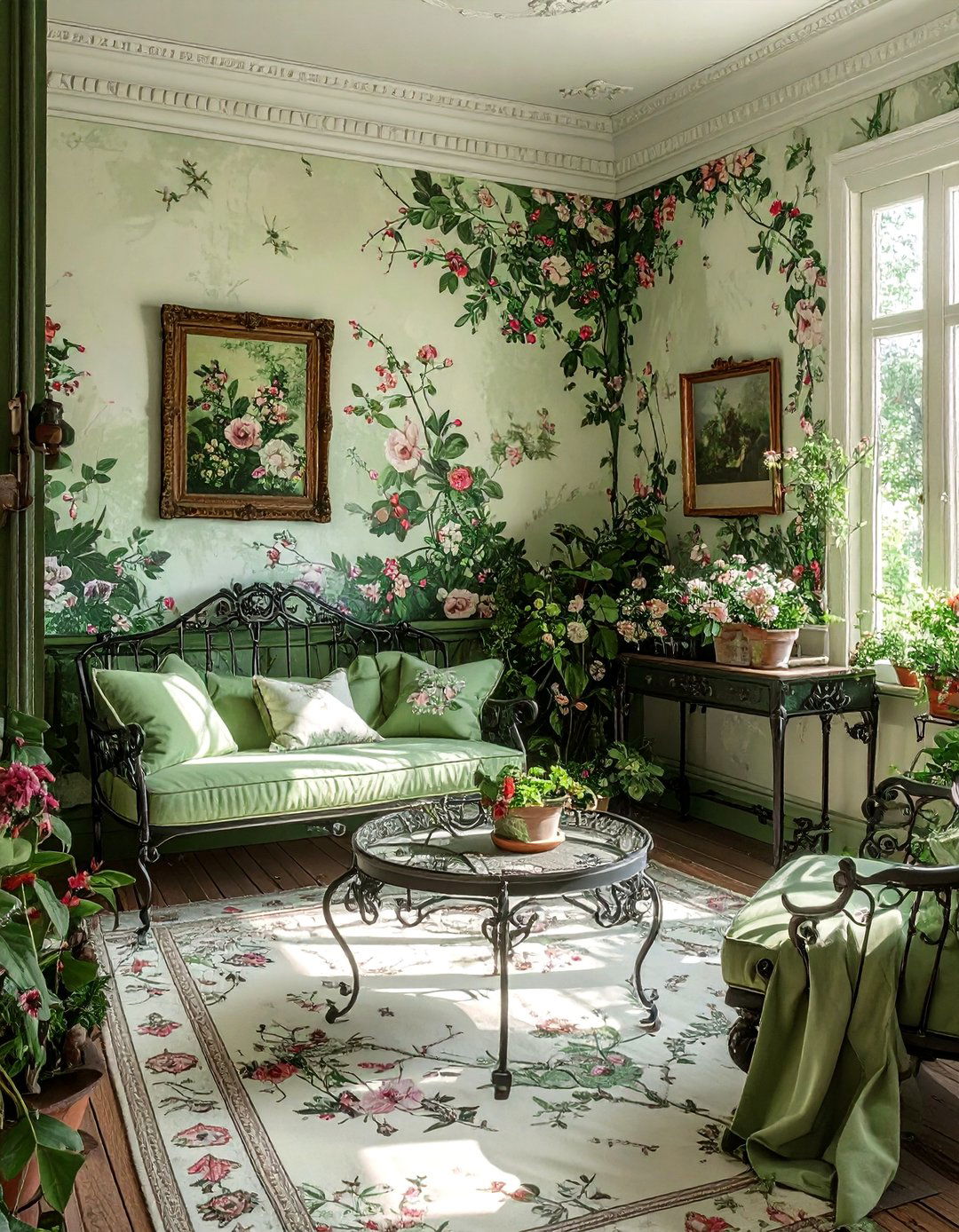 Victorian garden room - 30 Victorian home decor ideas