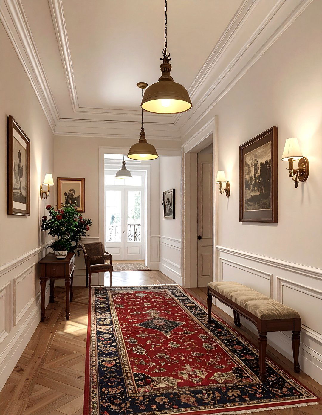 Victorian hallway - 30 Victorian home decor ideas