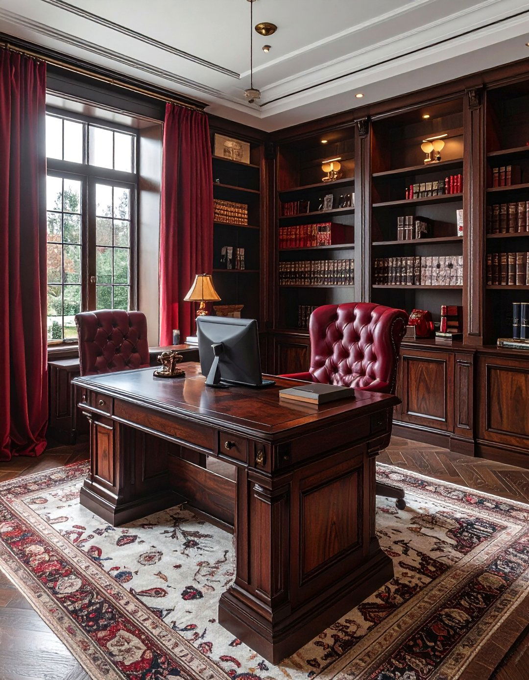 Victorian home office - 30 Victorian home decor ideas